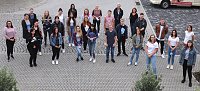 Bild:  BZ_Ausbildungsjahr 2020 Erstmals sind zwei Klassen in die Pflegeausbildung am Helios Bildungszentrum Mansfeld-S&uuml;dharz gestartet. 