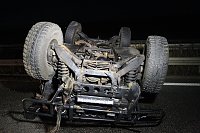 Bild: Unfall auf der Autobahn