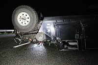 Bild: Unfall auf der Autobahn