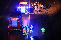 Bild: Unfall auf der A38 bei Werther