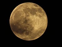 Bild: Der Mond &uuml;ber Nordhausen