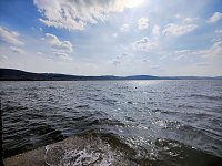 Bild: Peter Blei unterwegs am Stausee Kelbra