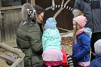 Bild: Besuch im Affenpark Strau&szlig;berg