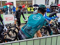 Bild: Start zur zweiten Etappe der Deutschland Tour