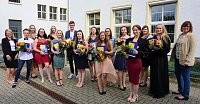 Gruppenfoto der Abschlussklasse Gesundheits- und Krankenpflege 2021. Bild: Gruppenfoto der Abschlussklasse Gesundheits- und Krankenpflege 2021.