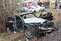 Unfall am Bahnübergang Bild: Unfall am Bahnübergang