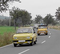 Bild: DDR-Oldtimer bei der Ausfahrt 2020