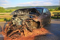 Bild: Unfall nach Verfolgungsjagd