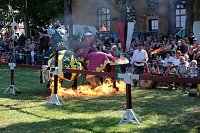 Bild: Ritterspektakel auf der Ronneburg zum Pfingstsamstag