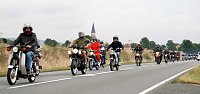 Bild: Ausfahrt der MZ und Simson-Freunde