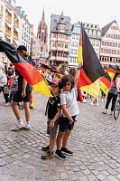 Bild: Empfang der Nationalmannschaft in Frankfurt