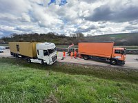 Bild: Auffahrunfall auf der Autobahn