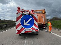 Bild: Auffahrunfall auf der Autobahn