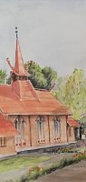 Bild: Ausstellung von Dorothea Schomburg in der Stabkirche