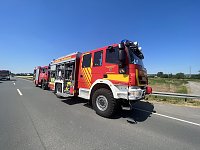 Bild: Unfall heute Mittag bei Bielen