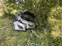 Von der Autobahn abgekommen Bild: Von der Autobahn abgekommen
