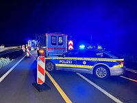 Bild: Unfall letzte Nacht auf der A 38