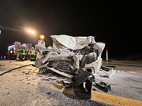 Bild: Unfall letzte Nacht auf der A 38