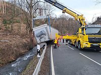 Bild: Unfall auf der Bundesstra&szlig;e