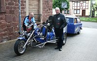 Erfurter Vatertagsgespann unterwegs am Kyffhäuser Bild: Erfurter Vatertagsgespann unterwegs am Kyffhäuser