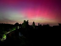 Bild: Polarlichter &uuml;ber schmollt in Ostth&uuml;ringen
