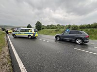 Nach der Amokfahrt eines Betrunkenen heute Abend Bild: Nach der Amokfahrt eines Betrunkenen heute Abend