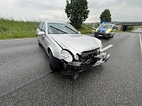 Nach der Amokfahrt eines Betrunkenen heute Abend Bild: Nach der Amokfahrt eines Betrunkenen heute Abend