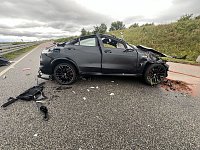 Unfall auf der A71 Bild: Unfall auf der A71