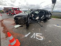 Unfall auf der A71 Bild: Unfall auf der A71