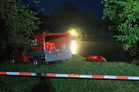 Bild: Suchaktion am Gro&szlig;enehricher Stau