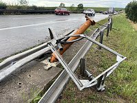 Bild: Unfall heute Abend auf der A 38