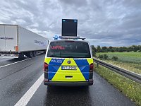 Bild: Unfall heute Abend auf der A 38