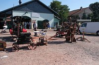 Bild: Motoren- und Maschinenschau zu Dreschfest in Sundhausen