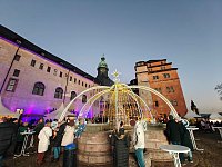 Bild: Peter unterwegs auf der Schlossweihnacht in Sondershausen