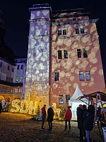 Bild: Peter unterwegs auf der Schlossweihnacht in Sondershausen