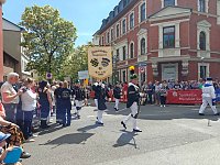 Internationale Bergparade in Sangerhausen Bild: Internationale Bergparade in Sangerhausen