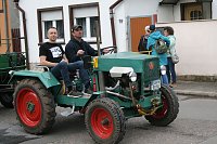 Treckerparade in Uftrungen Bild: Treckerparade in Uftrungen