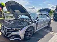 Unfall auf der A38 zwischen Heringen und Kelbra Bild: Unfall auf der A38 zwischen Heringen und Kelbra