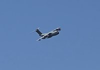 Bild: Gro&szlig;maschine der Bundesluftwaffe unterwegs &uuml;ber Th&uuml;ringen