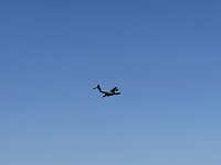 Bild: Gro&szlig;maschine der Bundesluftwaffe unterwegs &uuml;ber Th&uuml;ringen