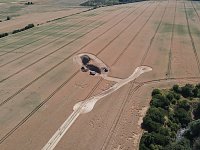 Bild: Feldbrand bei Gro&szlig;furra