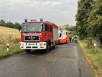 Bild: Schwerer Unfall zwischen Kelbra und Steinthalleben