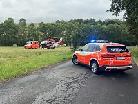 Bild: Schwerer Unfall zwischen Kelbra und Steinthalleben
