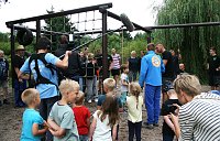 Dreharbeiten im Freibad Berga Bild: Dreharbeiten im Freibad Berga