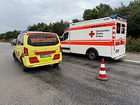 Unfall auf der Autobahn Bild: Unfall auf der Autobahn