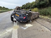 Unfall auf der Autobahn Bild: Unfall auf der Autobahn