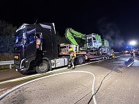 Bild: LKW-Brand auf der A38
