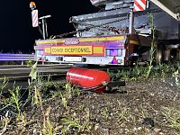 Bild: LKW-Brand auf der A38