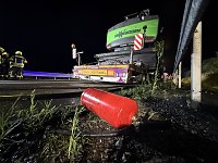 Bild: LKW-Brand auf der A38