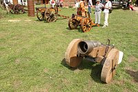 Bild: Kanonendonner auf der Pfalz Tilleda